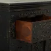 Sideboard Alexandra House Living Black Wood 40 x 90 x 90 cm