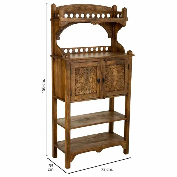 Bufete Alexandra House Living Brūns Koks 35 x 150 x 75 cm