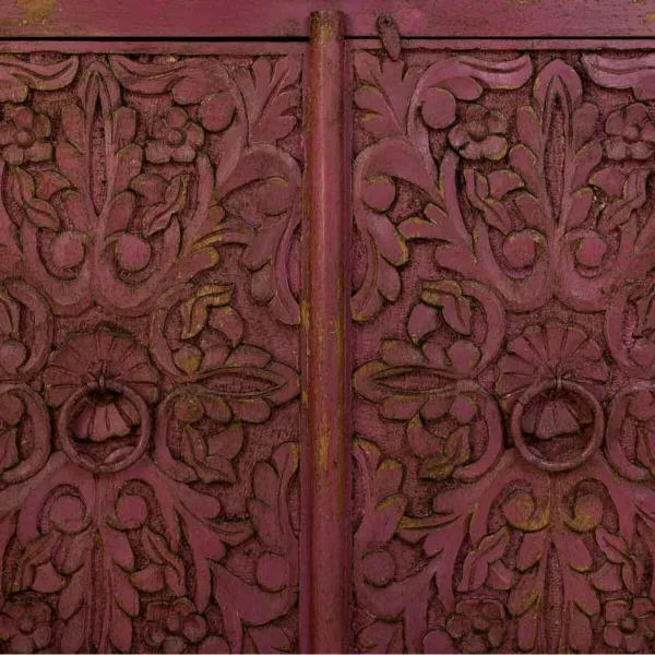 Bufete Alexandra House Living Rozā Koks 42 x 70 x 85 cm