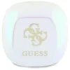 Guess 4G Printed Logo - Bluetooth TWS Headphones + Charging Case (White)