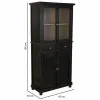 Дисплей-стенд Alexandra House Living Деревянный Cтекло 40 x 180 x 85 cm