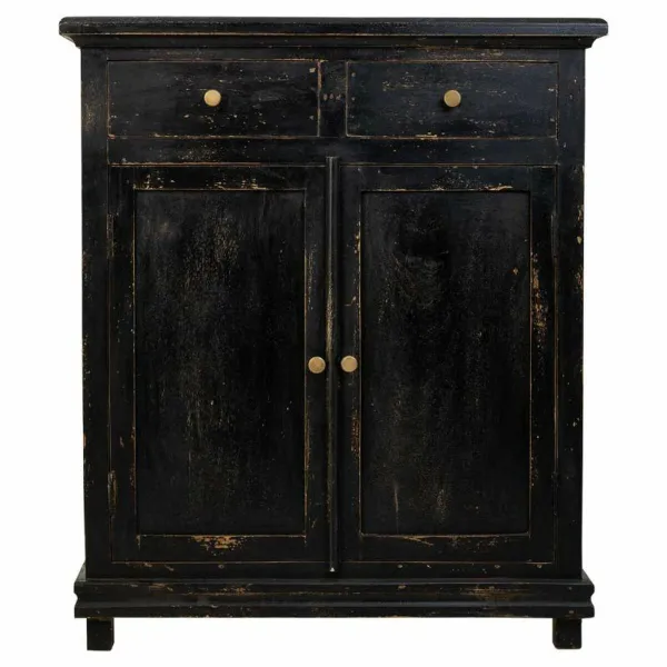 Vestibila galds ar atvilktnēm Alexandra House Living Melns 40 x 100 x 85 cm