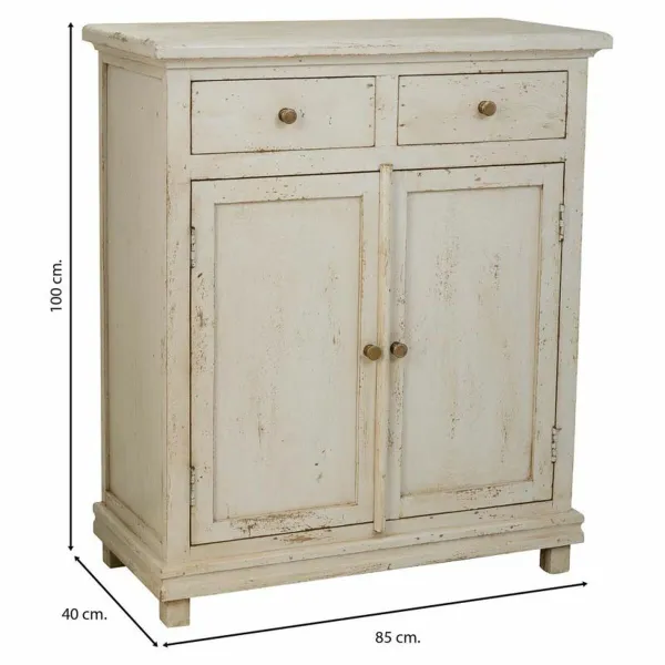 Мебель для прихожей с ящиками Alexandra House Living Белый 40 x 100 x 85 cm
