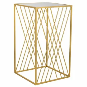 Kampinis stalas Alexandra House Living Auksas 40 x 70 x 40 cm