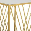 Угловой стол Alexandra House Living Золото 40 x 70 x 40 cm