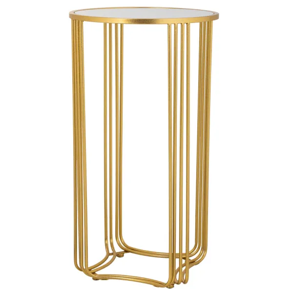 Kampinis stalas Alexandra House Living Auksas 38 x 70 x 38 cm