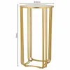 Kampinis stalas Alexandra House Living Auksas 38 x 70 x 38 cm