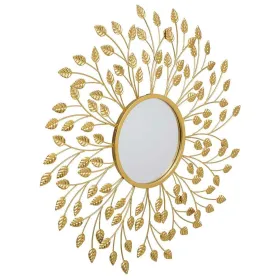 Настенное зеркало Alexandra House Living Позолоченный 2 x 79 x 79 cm круги