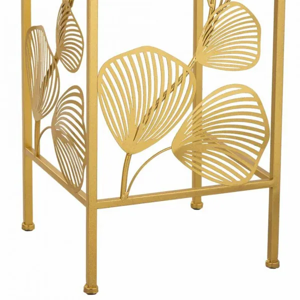 Угловой стол Alexandra House Living Золото 31 x 71 x 31 cm