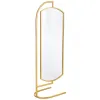 Free standing mirror Alexandra House Living Gold Metal Iron Mirror 40 x 162 x 62 cm