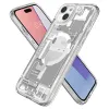 Spigen Ultra Hybrid MagSafe - Case for iPhone 15 Plus (Zero One White)