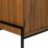 Bufete Alexandra House Living Brūns Dzelzs Plate Egles koksne 40 x 99 x 110 cm