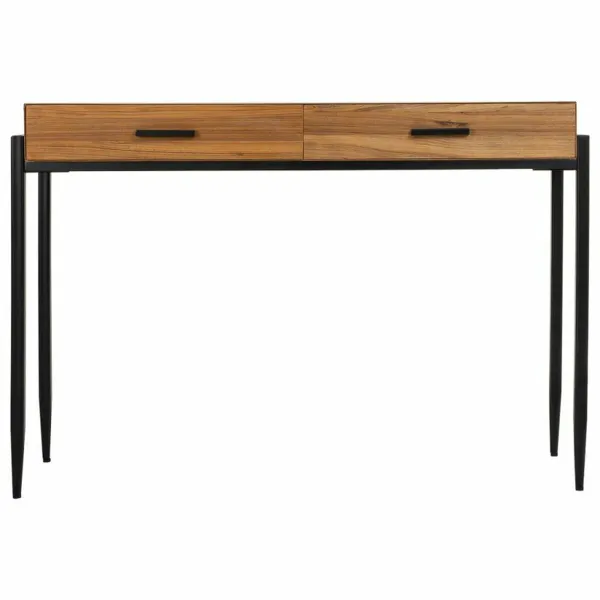 Hallipöytä laatikolla Alexandra House Living Ruskea 34 x 81 x 120 cm