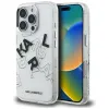 Karl Lagerfeld IML Sketched Graphic - Case for iPhone 16 Pro (transparent)