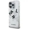 Karl Lagerfeld IML Sketched Graphic - Case for iPhone 16 Pro (transparent)