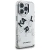Karl Lagerfeld IML Sketched Graphic - Case for iPhone 16 Pro (transparent)