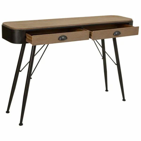 Vestibila galds ar atvilktnēm Alexandra House Living Brūns 32 x 80 x 120 cm