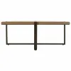 Centrālais galds Alexandra House Living Brūns Dzelzs Egles koksne 99 x 40 x 99 cm