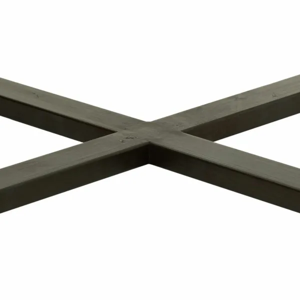 Centrinis stalas Alexandra House Living Ruda Geležis Eglės mediena 99 x 40 x 99 cm