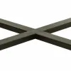 Centrinis stalas Alexandra House Living Ruda Geležis Eglės mediena 99 x 40 x 99 cm