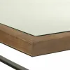Centrālais galds Alexandra House Living Brūns Dzelzs Egles koksne 99 x 40 x 99 cm