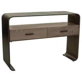 Vestibila galds ar atvilktnēm Alexandra House Living Brūns 37 x 82 x 122 cm