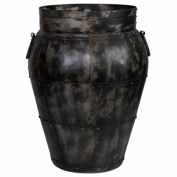 Vaza Alexandra House Living Pilka Mango mediena 45 x 57 x 45 cm