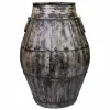 Vaza Alexandra House Living Pilka Mango mediena 40 x 65 x 40 cm
