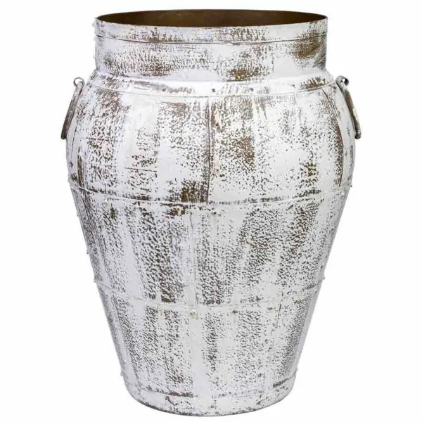 Vaza Alexandra House Living Balta Mango mediena 45 x 60 x 45 cm