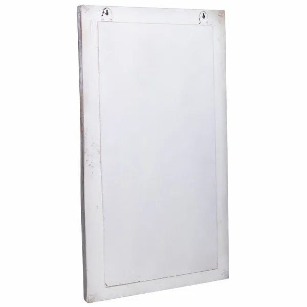 Sieninis veidrodis Alexandra House Living Balta 5 x 107 x 60 cm Stačiakampis