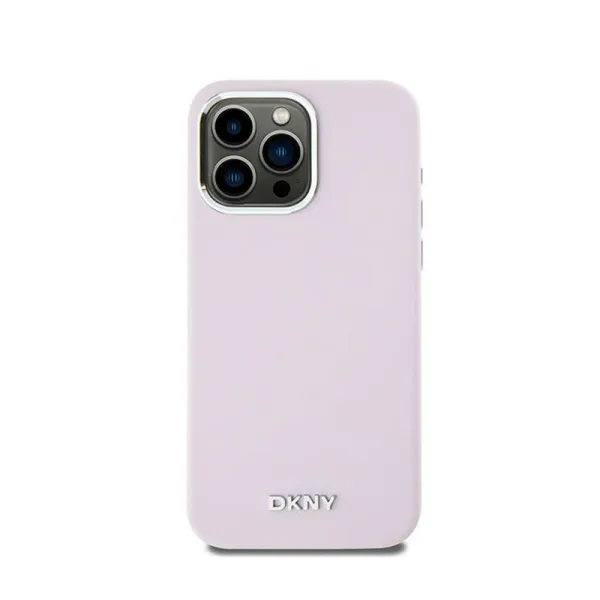 DKNY Liquid Silicone Small Metal Logo MagSafe - Case fro iPhone 14 Pro Max (pink)