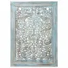 Sienu dekors Alexandra House Living Zils Mango koks 6 x 120 x 85 cm
