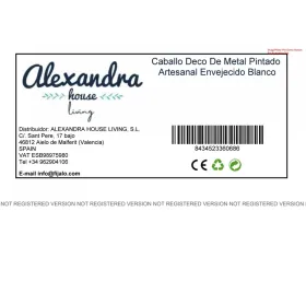 Декоративная фигура Alexandra House Living Лошадь 7 x 24 x 22 cm