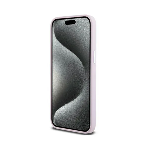 DKNY Liquid Silicone Small Metal Logo MagSafe - Case fro iPhone 14 Pro Max (pink)