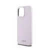 DKNY Liquid Silicone Small Metal Logo MagSafe - Case fro iPhone 14 Pro Max (pink)