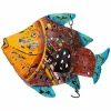 Candleholder Alexandra House Living Mango wood 10 x 32 x 50 cm Fish