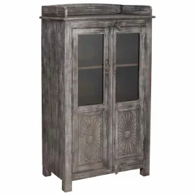 Display Stand Alexandra House Living Black Mango wood 41 x 128 x 74 cm