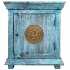 Ночной столик Alexandra House Living Чёрный Серый 35 x 60 x 55 cm