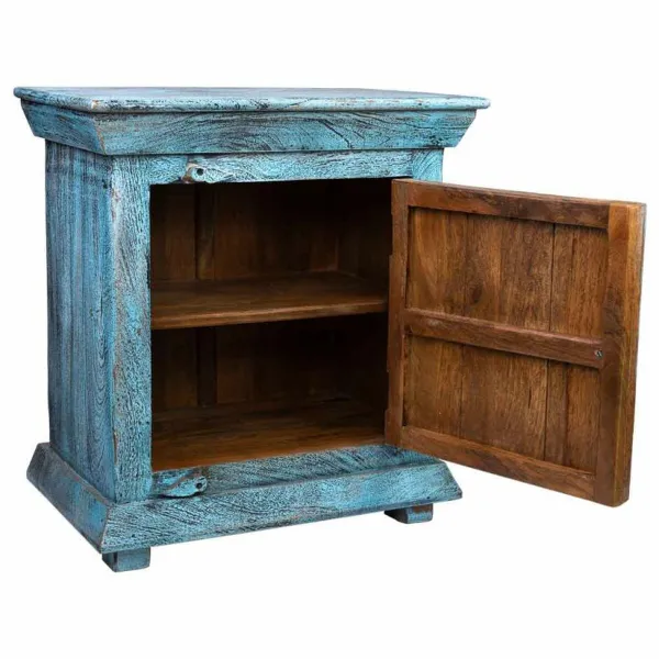 Ночной столик Alexandra House Living Чёрный Серый 35 x 60 x 55 cm