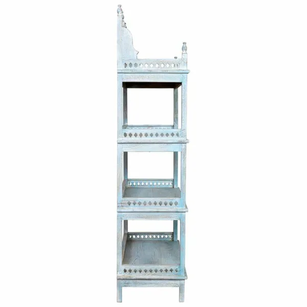 Plaukti Alexandra House Living Zils Mango koks 40 x 166 x 90 cm