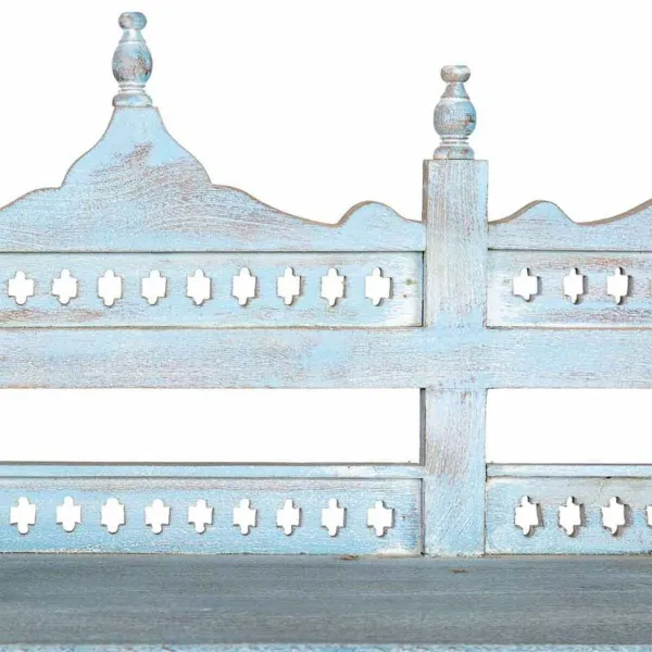 Plaukti Alexandra House Living Zils Mango koks 40 x 166 x 90 cm