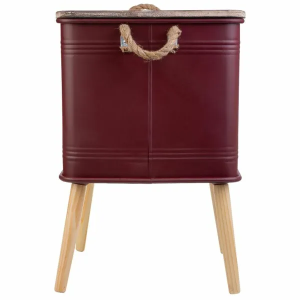 Ночной столик Alexandra House Living Красный 41 x 41 x 61 cm