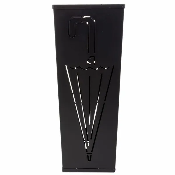 Skėčių stovas Alexandra House Living Juoda 26 x 45 x 26 cm