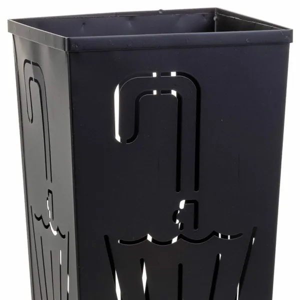 Lietussargu statnis Alexandra House Living Melns 26 x 45 x 26 cm