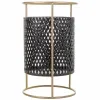 Set of Planters Alexandra House Living Black Metal Iron 27 x 74 x 27 cm 3 Pieces