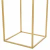 Sodinamųjų komplektas Alexandra House Living Juoda Metalinis Geležis 26 x 178 x 26 cm 2 Dalys