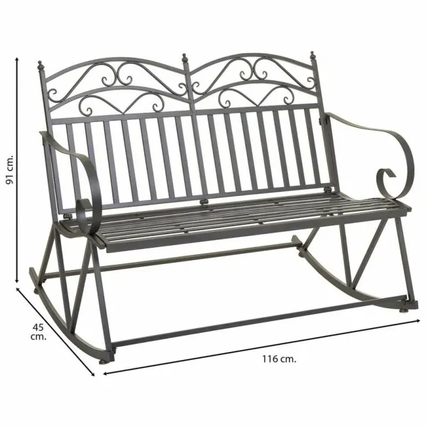 Диван Alexandra House Living Коричневый 24 x 48 x 24 cm Кресло-качалка