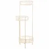 Flower Pot Stand Alexandra House Living White Metal Iron 25 x 158 x 40 cm