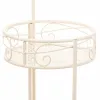 Flower Pot Stand Alexandra House Living White Metal Iron 25 x 158 x 40 cm