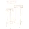 Подставка для горшка Alexandra House Living Белый Металл Железо 28 x 120 x 58 cm